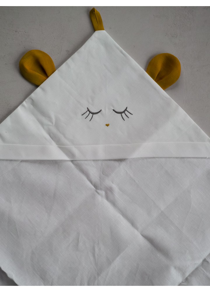 Детское полотенце с капюшоном Миша
